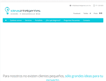 Tablet Screenshot of ideasinteligentes.com.mx